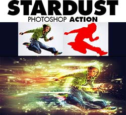 极品PS动作－动感星尘：StarDust Photoshop Action